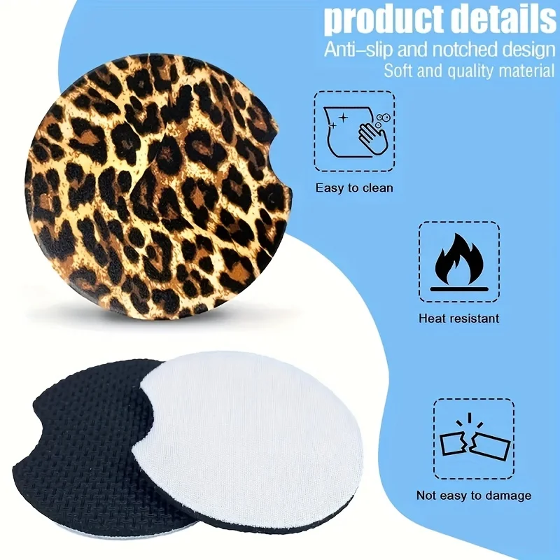20pcs Sublimated Blank Car Coa - Coaster Sublimation Blank recensie en prijs