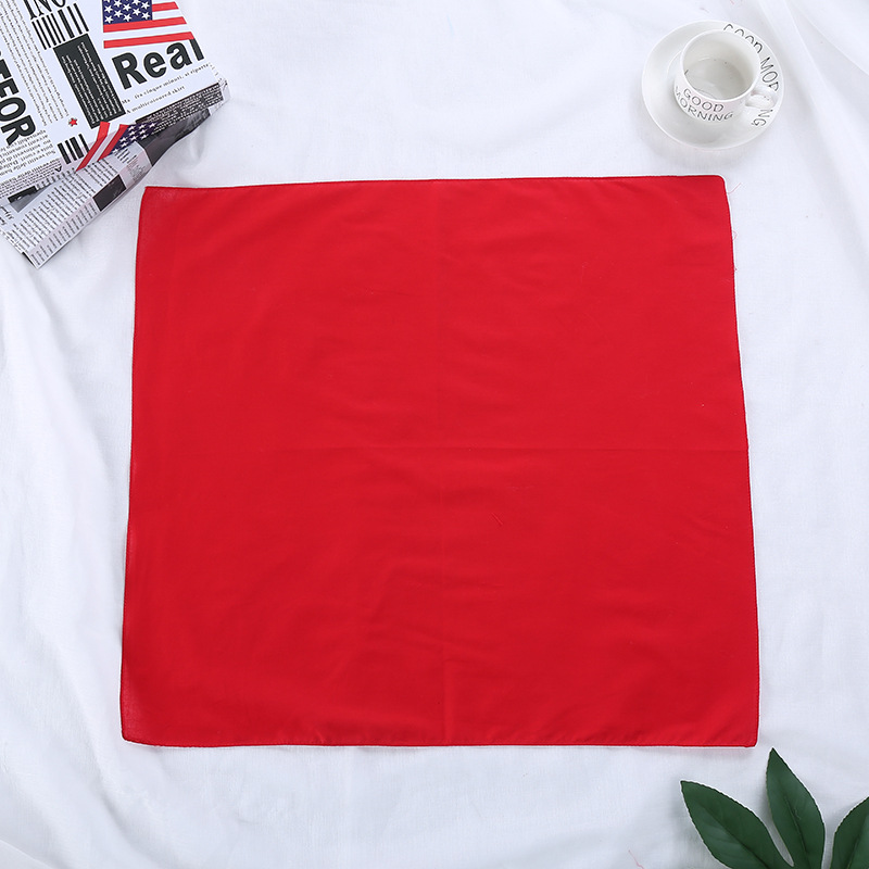 Headscarf Cotton Solid Color R - Bandana Blank White recensie en prijs