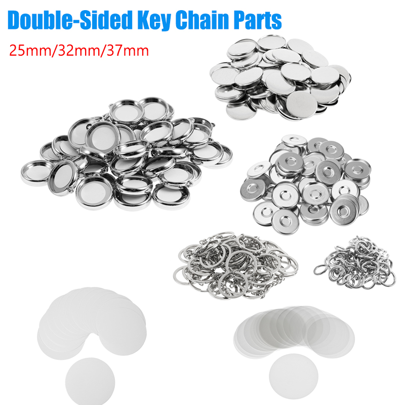 50Pcs/Set DIY Double-Side Key  - Button Badge Blank recensie en prijs