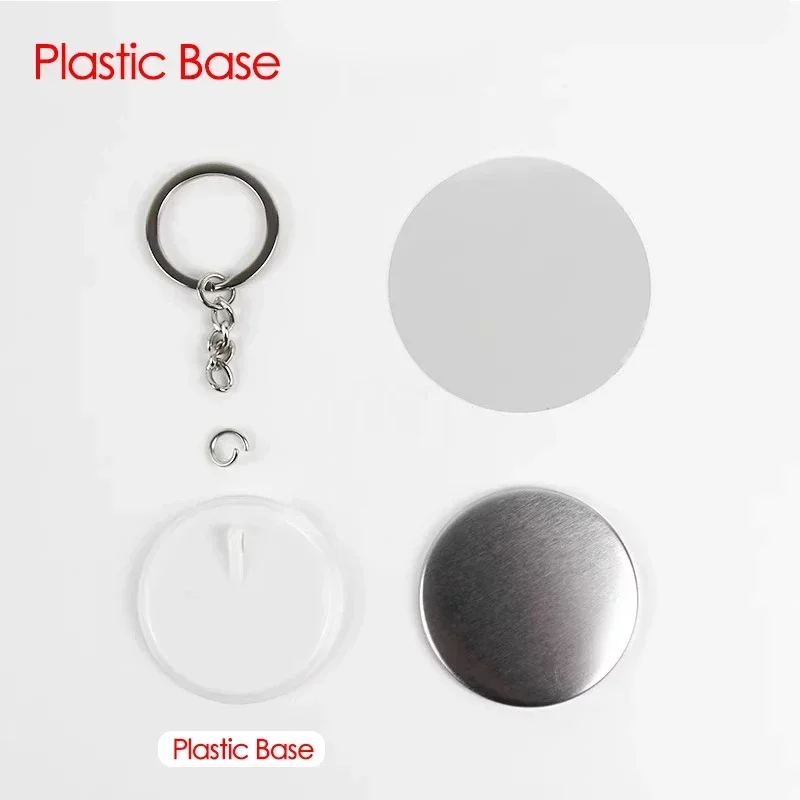 100PCS 44mm 58mm Keychains Bad - Button Badge Blank recensie en prijs