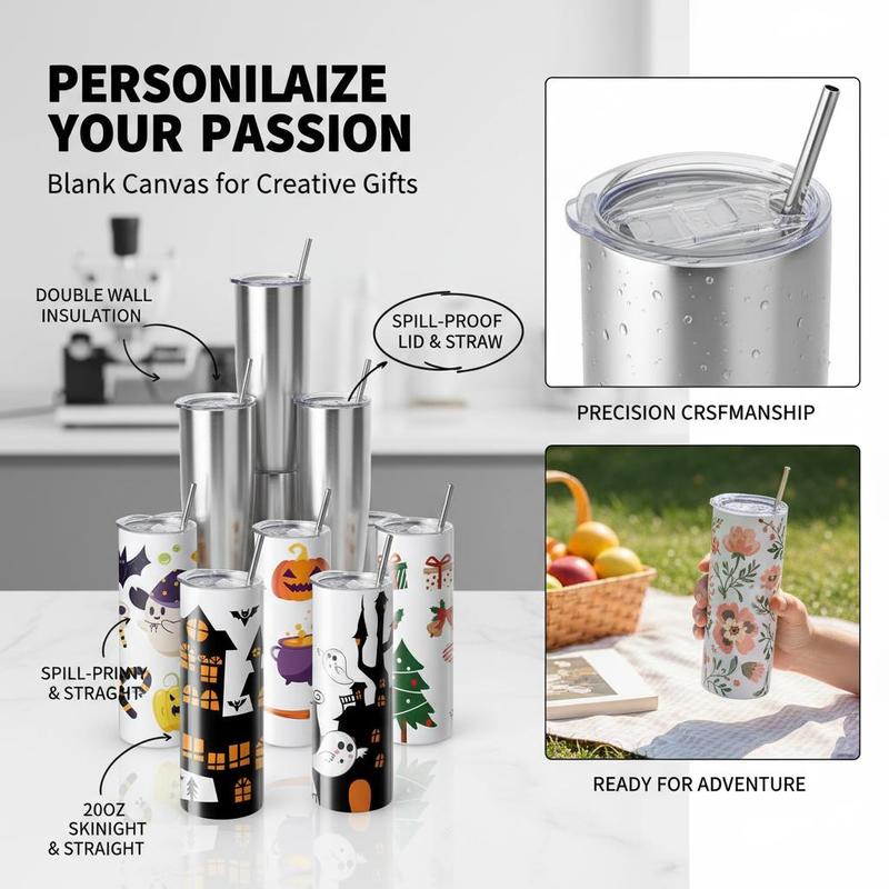 16 Pack Sublimation Insulated  - Tumbler 20Oz White recensie en prijs