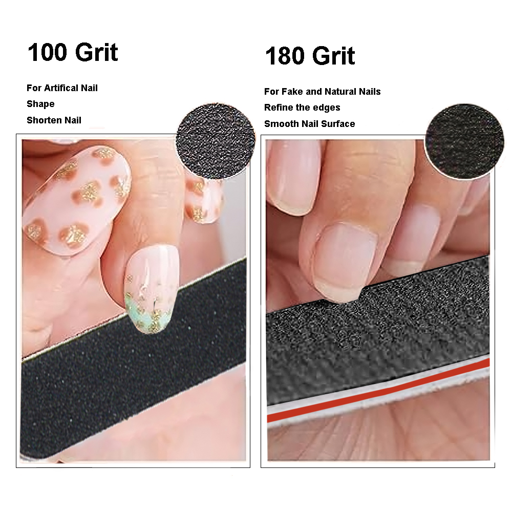 4pcs Professional Nail Files D - Photo Acrylic Block recensie en prijs