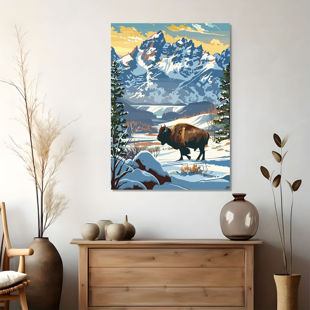 1pc FramelessCanvas Print - Bi - Canvas Wrap Ready recensie en prijs