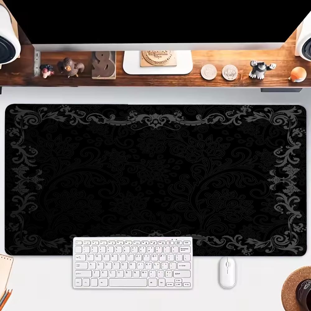 Black Flower Lace Mouse Pad La - Mouse Pad Blank Sublimation recensie en prijs