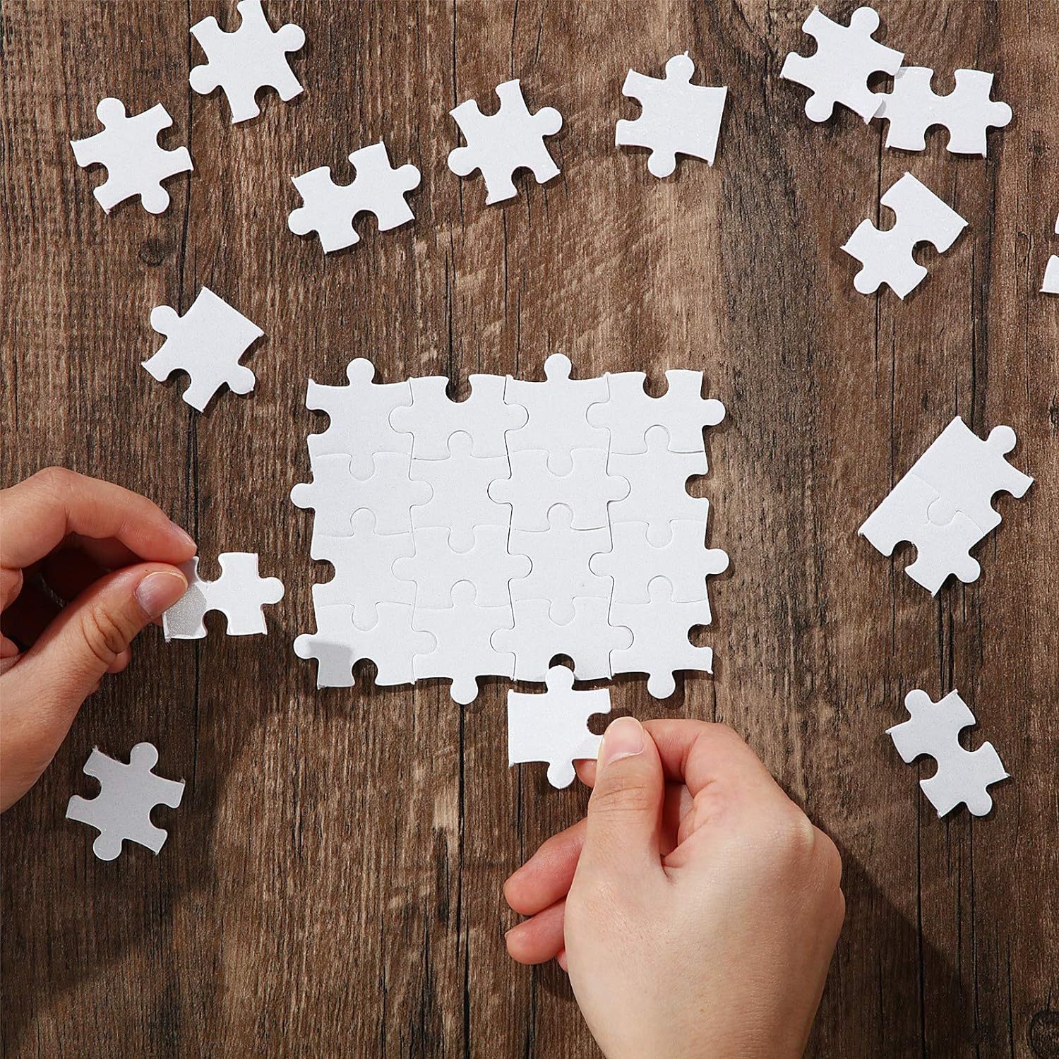 10sheets/lot Printable Jigsaw  - Puzzle Blank White recensie en prijs
