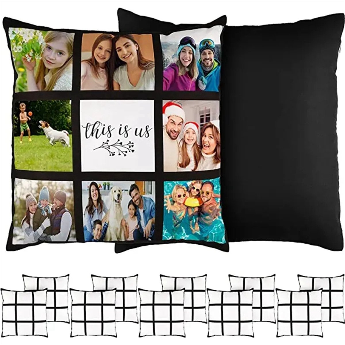 ABNH 6Pcs Sublimation Blank Pa - Pillow Cover Sublimation recensie en prijs