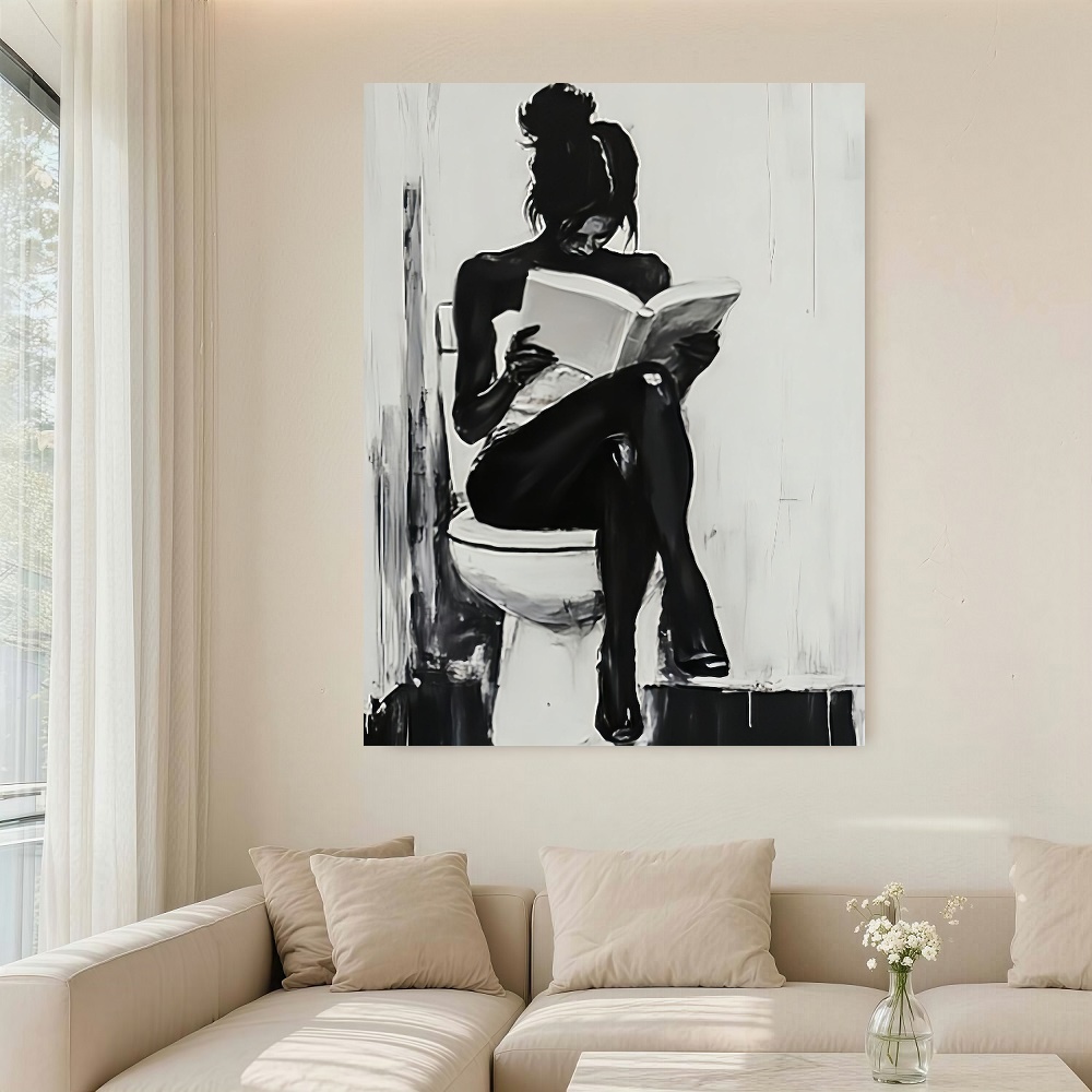 Framed 1pc Modern Abstract Wom - Canvas Wrap Ready recensie en prijs