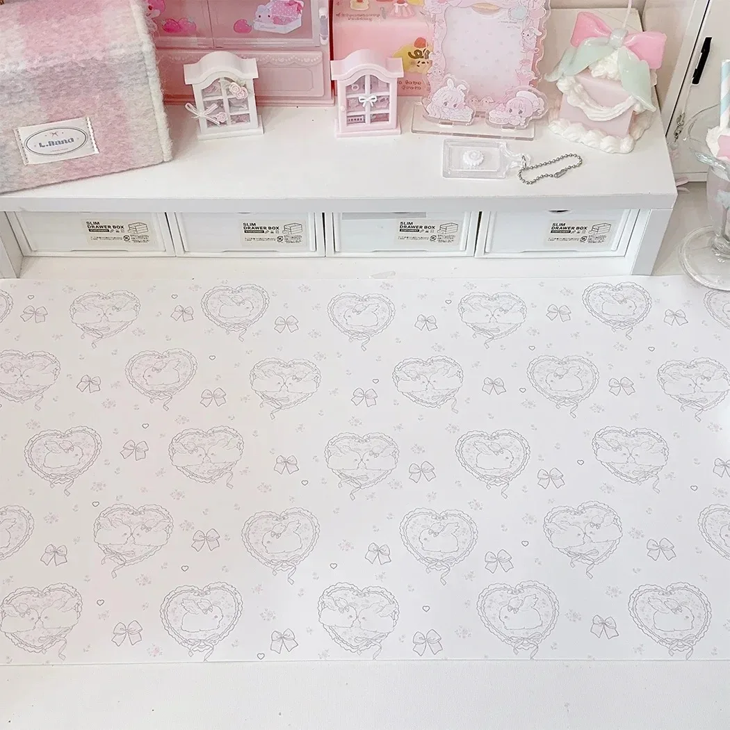 Kawaii Pink Rabbit Girl Heart  - Mouse Pad Blank Sublimation recensie en prijs
