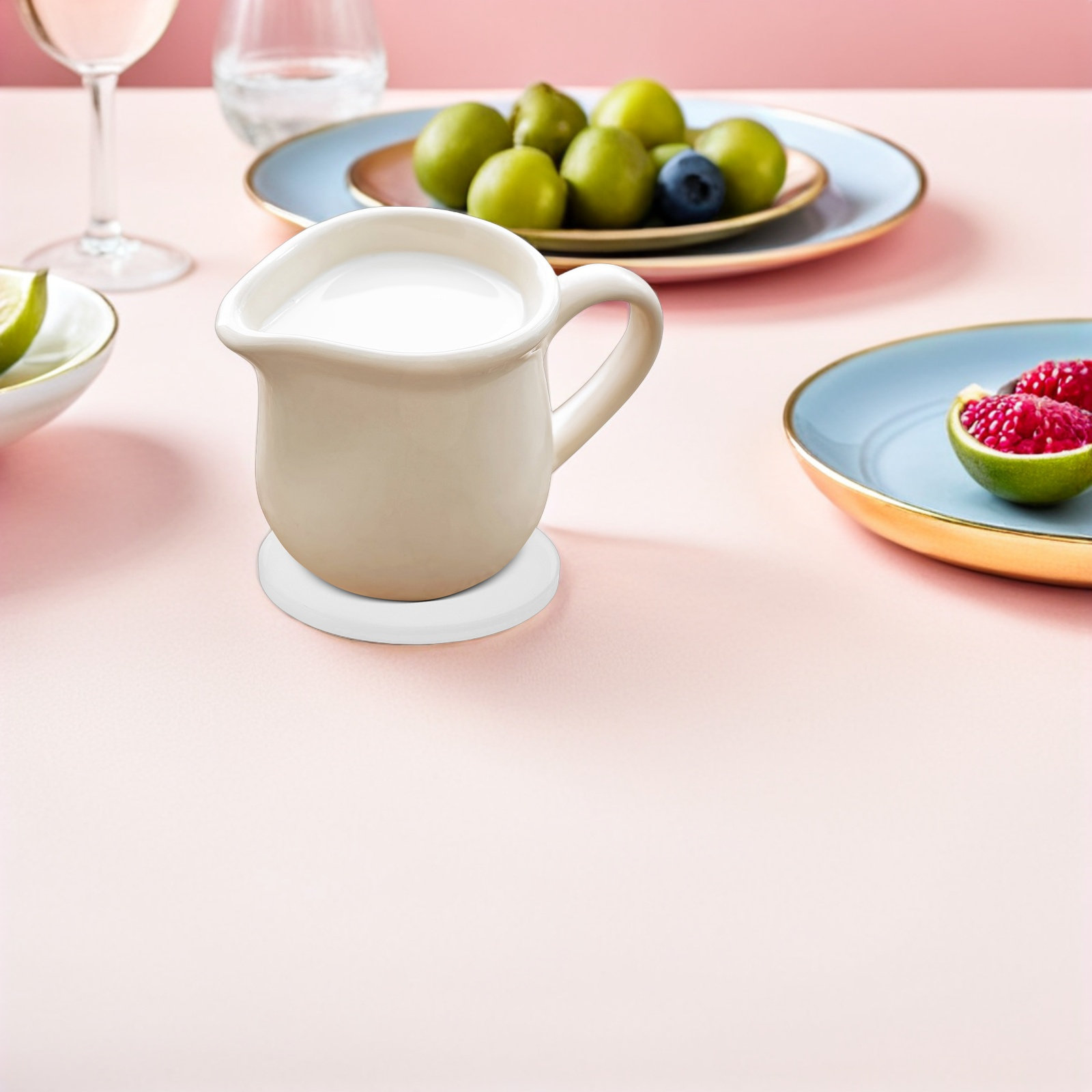 12Pcs White Round Ceramic Coas - Coaster Sublimation Blank recensie en prijs
