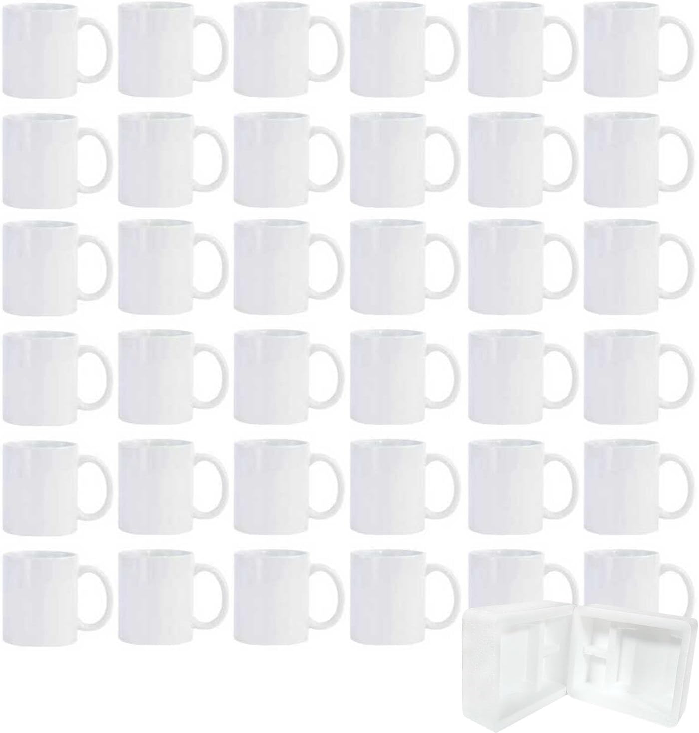 36pcs Sublimation Mugs 11oz Wh - Sublimation Mug White recensie en prijs