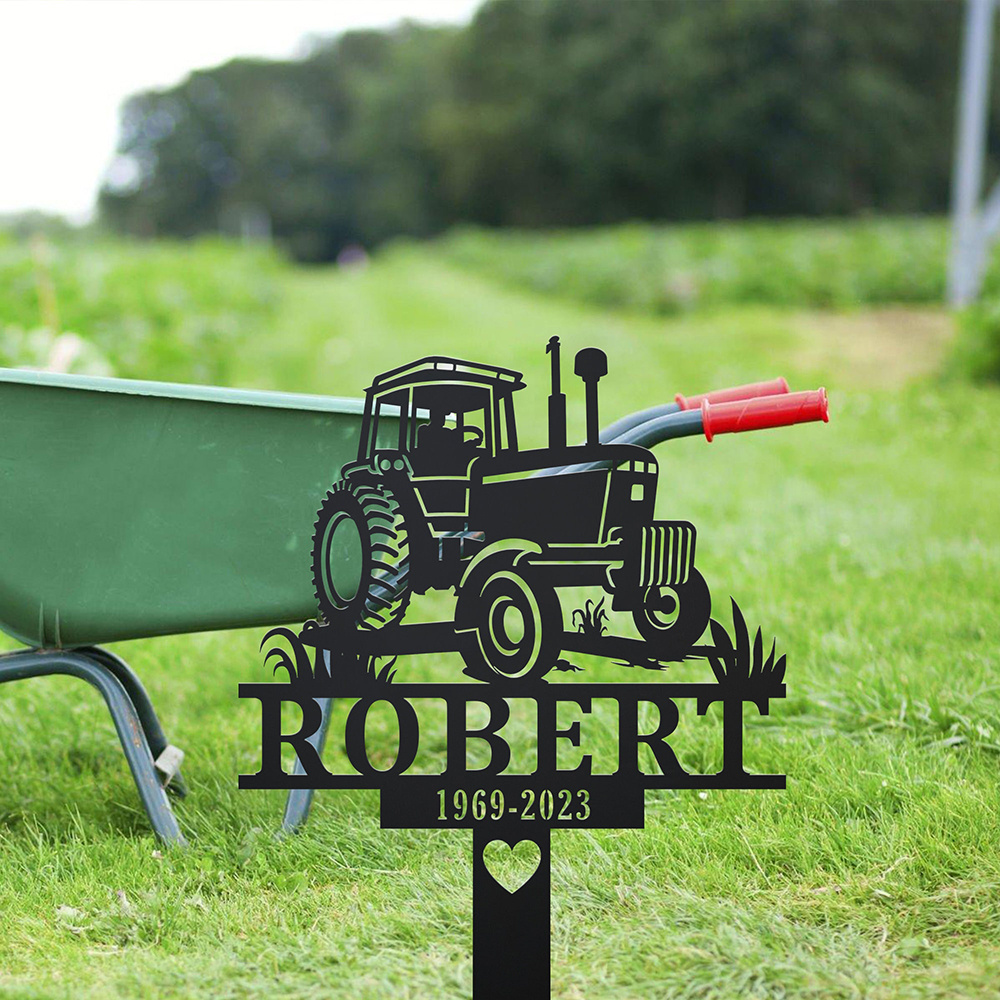 Custom Farmer Memorial Metal S - Yard Sign Blank recensie en prijs