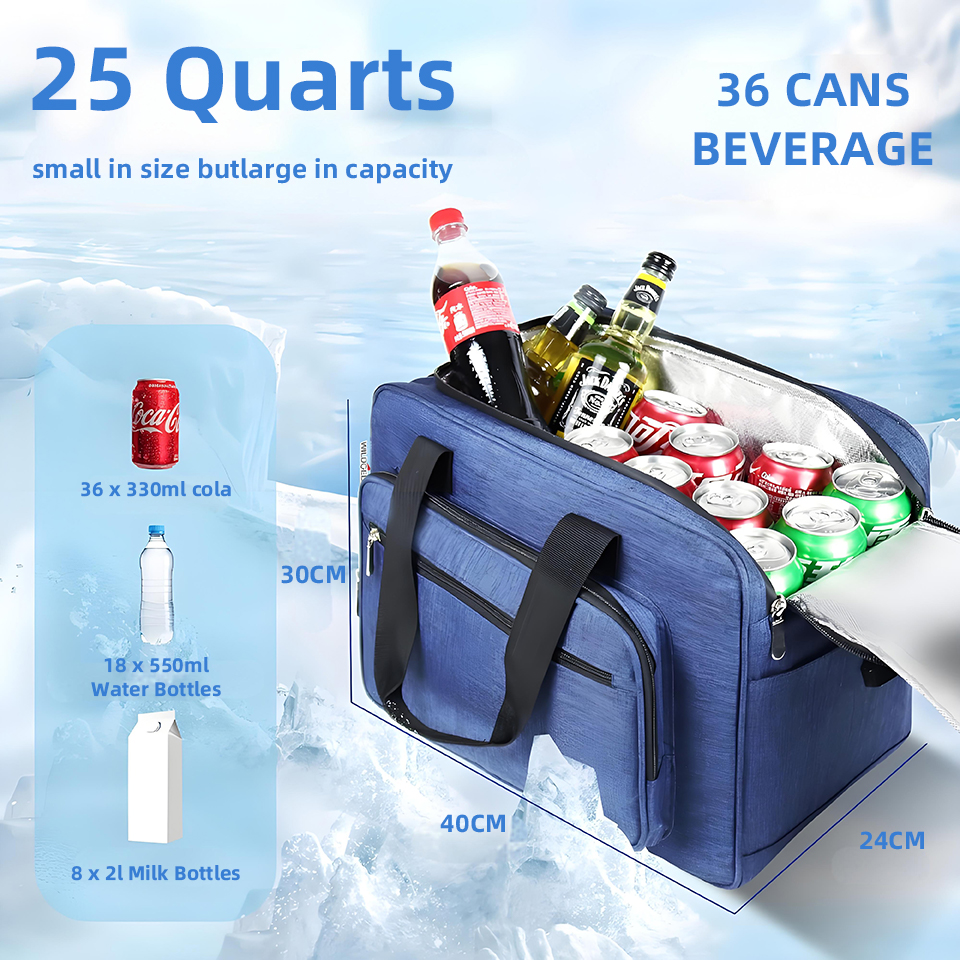 25L 3‑Layer Handheld Lunch Bag - Tote Bag Sublimation recensie en prijs