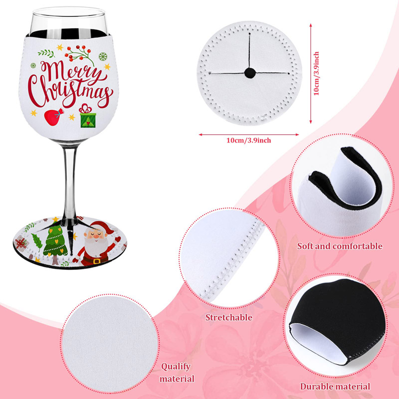 5/10Pcs Sublimation Wine Bottl - Coaster Sublimation Blank recensie en prijs
