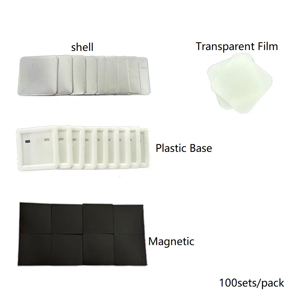 100pcs 50*50mm 2inch Square ma - Button Badge Blank recensie en prijs