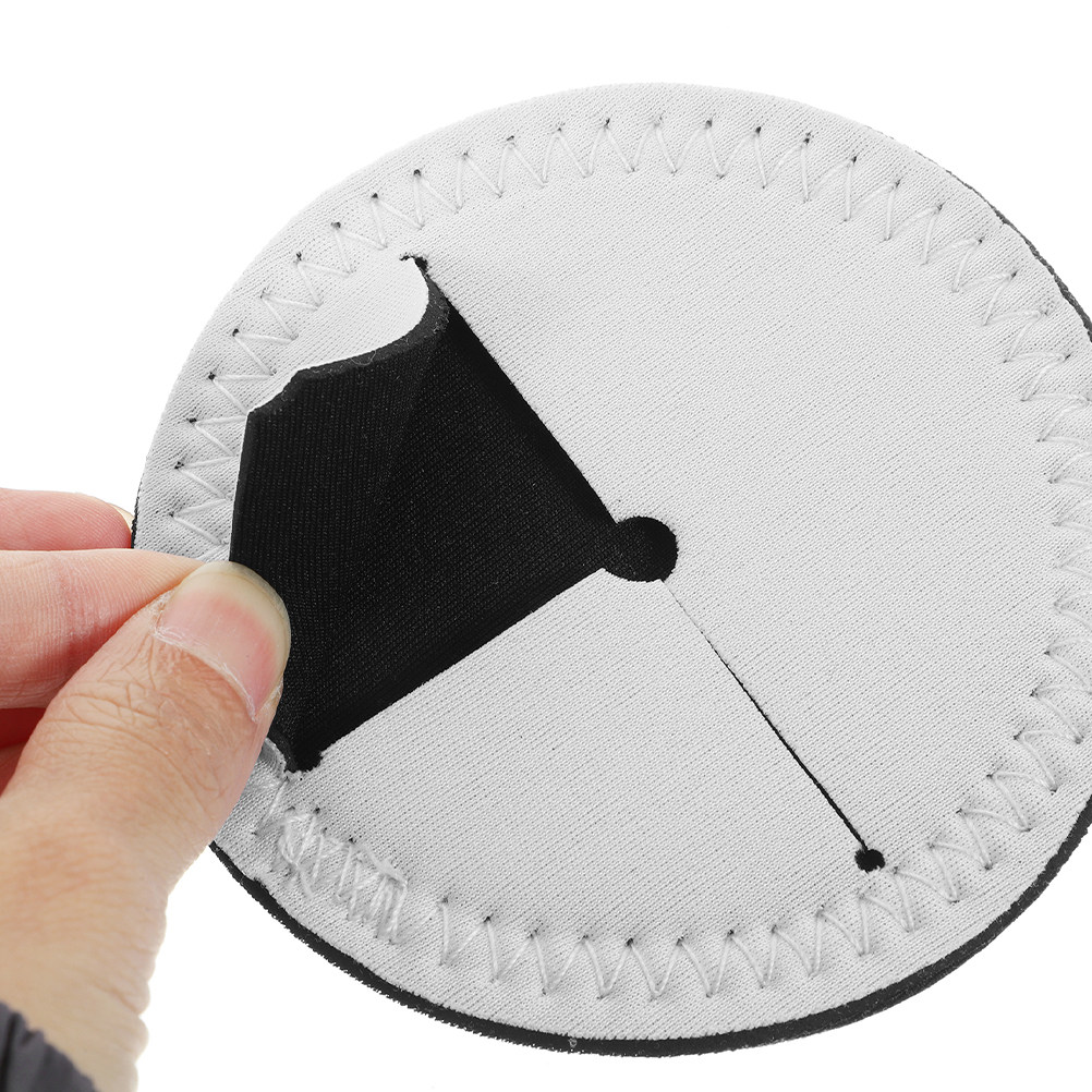 5Pcs White Round Blank Wine Gl - Coaster Sublimation Blank recensie en prijs
